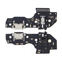 Шлейф Motorola Moto G50 5G XT2149 з роз'ємом зарядки та мікрофоном - нижня плата (AAA)