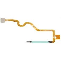 Шлейф ZTE Blade A75 4G Z2359 з кнопкою включення та сканером відбитка пальця (зелений оригінал Китай)