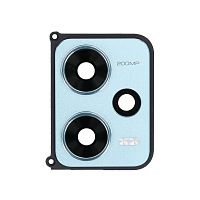 Скло камери Xiaomi Redmi Note 12 Pro (з синьою рамкою)