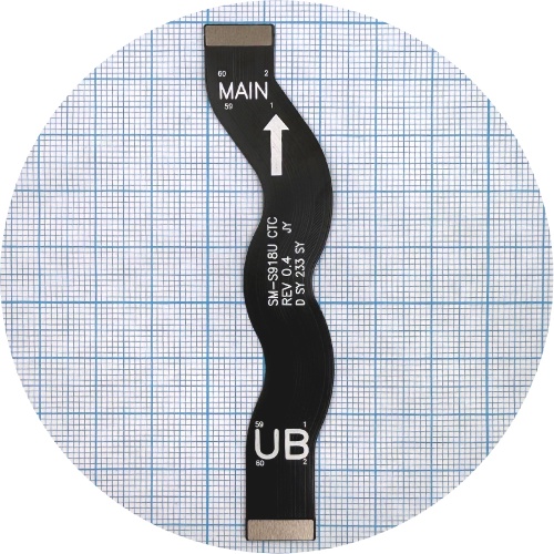 Шлейф Samsung Galaxy S23 Ultra S918B міжплатний на дисплей