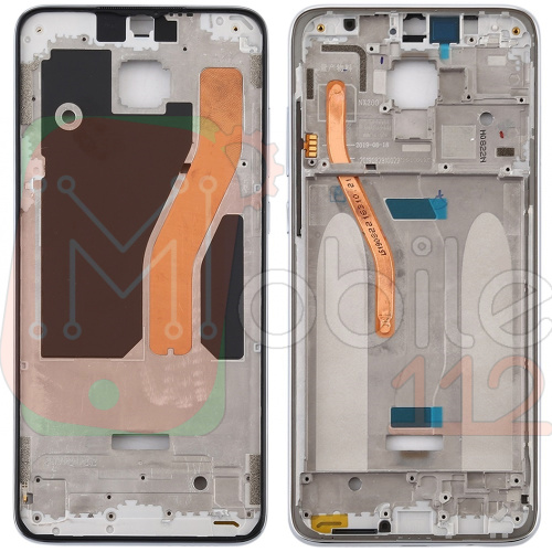 Рамка дисплея Xiaomi Redmi Note 8 Pro (срібляста)