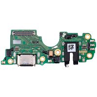 Шлейф Realme 8 5G, 8s 5G, V13 5G, Q3 5G, Q3i 5G з роз'ємом зарядки та навушників з мікрофоном - нижня плата (оригінал Китай)