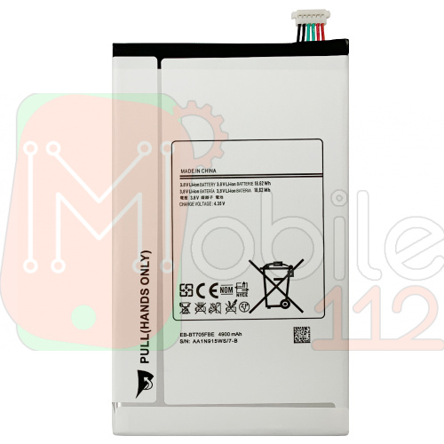 Акумулятор Samsung EB-BT705FBE оригінал Китай Galaxy Tab S 8.4 T700 T705 4900 mAh