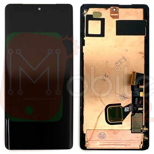 Дисплей Google Pixel 7 Pro з тачскріном (оригінал REF з рамкою та сканером)