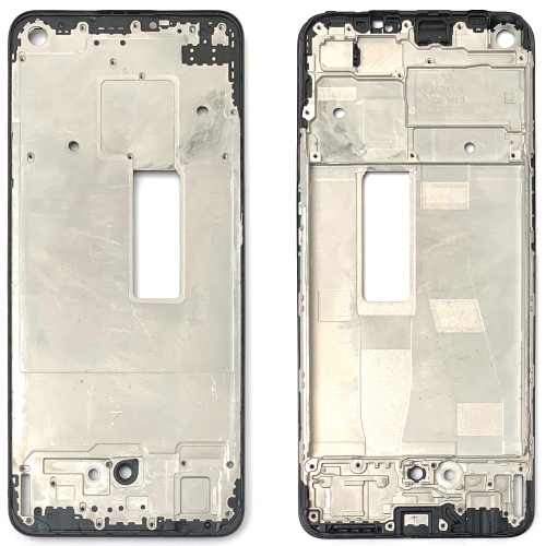 Рамка дисплея Oppo Reno5 Lite, A94 (чорна) фото 2