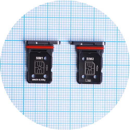 Тримач SIM карти OnePlus 12 (чорний на 2 SIM)