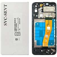 Дисплей Samsung Galaxy A04e A042F + тачксрин (оригинал OEM SP с рамкой)