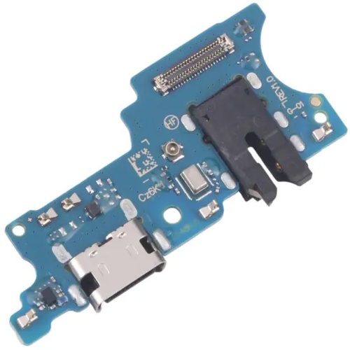Шлейф Samsung Galaxy A07 4G A075B з роз'ємом зарядки, навушників та мікрофоном - нижня плата (оригінал Китай)