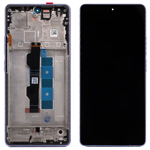 Дисплей Xiaomi Redmi Note 13 Pro 4G, Note 14S, Poco M6 Pro 4G + тачскрин (оригинал Китай с фиолетовой рамкой)