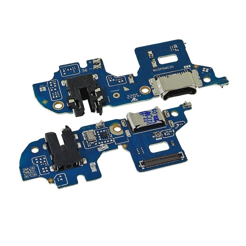 Шлейф Realme C35 RMX3511 Narzo 50 RMX3286 з роз'ємами зарядки, навушників та мікрофоном - нижня плата (оригінал Китай)