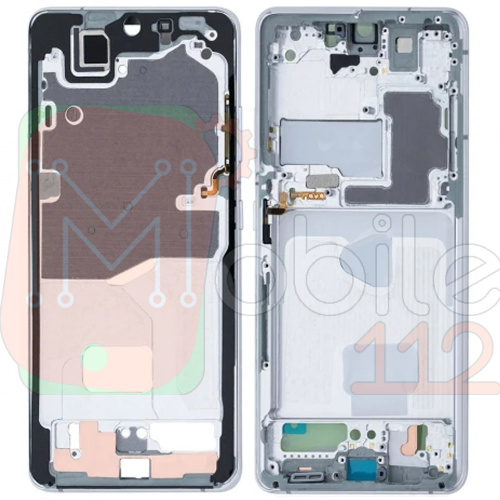 Рамка дисплея Samsung Galaxy S21 Ultra 5G (срібляста)