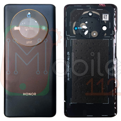 Задня кришка Honor X50 5G (чорна Original New зі склом камери)