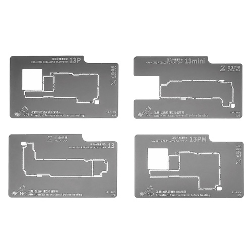 Реболлінг-платформа Mega-Idea з BGA трафаретами iPhone 13 Mini - 13 Pro Max фото 4