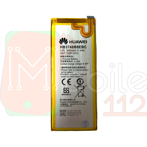 Акумулятор Huawei HB3748B8EBC Ascend G7 Розпродаж (оригінал Китай 3000 mAh)
