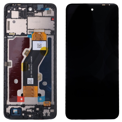 Дисплей ZTE Blade A75 4G з тачскріном (оригінал Китай з рамкою)