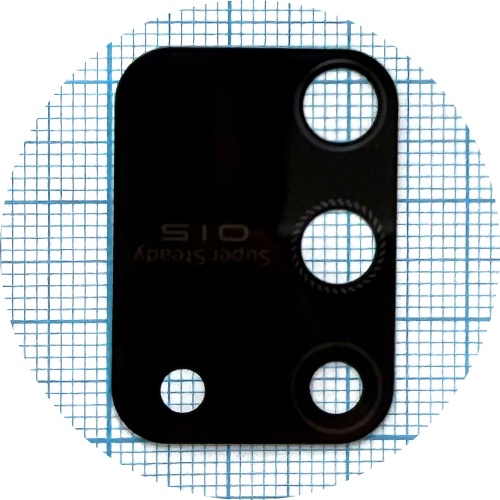 Скло камери Samsung Galaxy S10 Lite G770F (чорне)