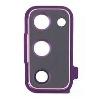 Скло камери Samsung Galaxy S20 FE G780F (з фіолетовою рамкою)