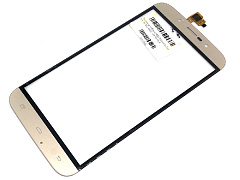 Тачскрін Bravis A553 Discovery Dual SIM, Umi Rome X (золотистий)