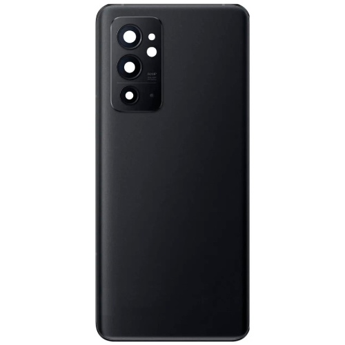 Задня кришка OnePlus 9RT 5G (чорна оригінал Китай зі склом камери)
