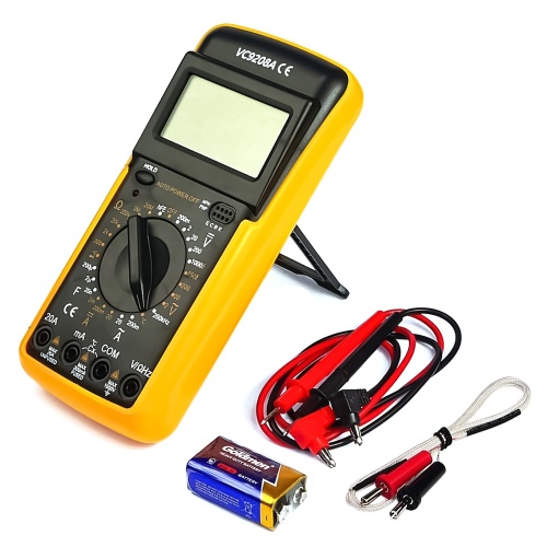 Мультиметр цифровий VC9208A з термопарою (струм до 20A) Мультиметр цифровий VC9208A з термопарою (струм до 20A)