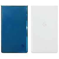 Задняя крышка Google Pixel 6A (белая, Chalk оригинал Китай)