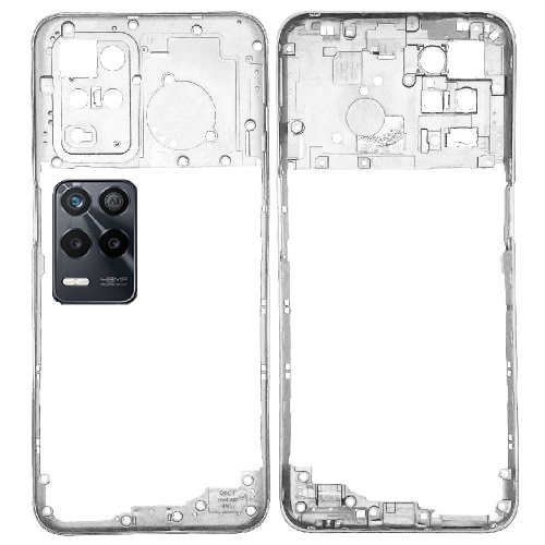 Рамка корпусу Realme 9 5G India (біла)