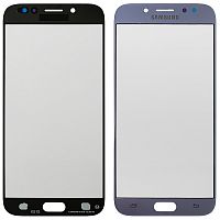 Скло дисплея Samsung Galaxy J7 2017 J730F (блакитне з OCA плівкою)