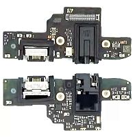 Шлейф Xiaomi Redmi Note 11 5G, 11T 5G, Poco M4 Pro 5G с разъемами зарядки и наушников, микрофоном - нижняя плата (оригинал Китай)