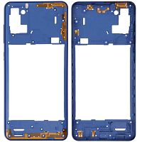 Рамка корпусу Samsung Galaxy A21s A217F (синя)