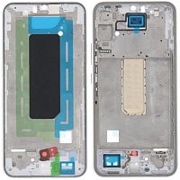 Рамка дисплея Samsung Galaxy A34 A346 (серебристая)