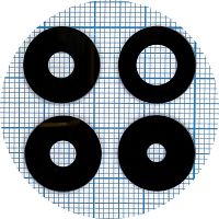 Стекло камеры Xiaomi Redmi Note 14 Pro 5G (комплект 4 шт)