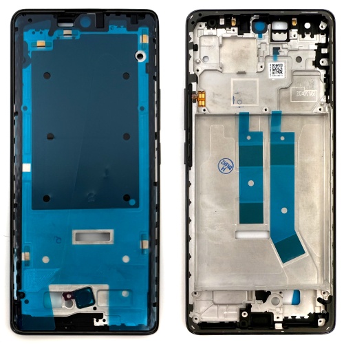 Рамка дисплея Xiaomi Redmi Note 14 Pro 4G (чорна оригінал Китай)