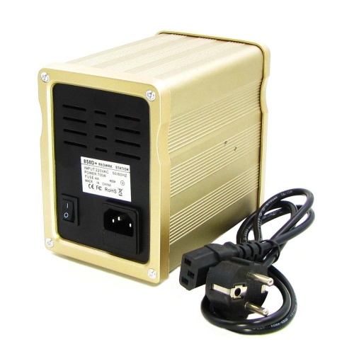 Паяльна станція Aida 858D+ безкомпресорна, фен, паяльник фото 4