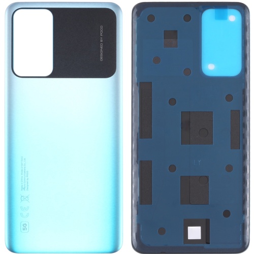 Задня кришка Xiaomi Poco M4 5G (блакитна оригінал Китай) Задня кришка Xiaomi Poco M4 5G (блакитна оригінал Китай)