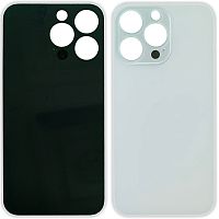 Задня кришка Apple iPhone 13 Pro (срібляста AAA з великим отвором)