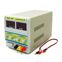 Блок живлення лабораторний WEP PS-305D-II з перемикачем Hi(A)/Lo(mA) 30V 5A цифрова індикація