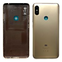 Задня кришка Xiaomi Redmi S2, Redmi Y2 m1803e6g (золота оригінал Китай зі склом камери)