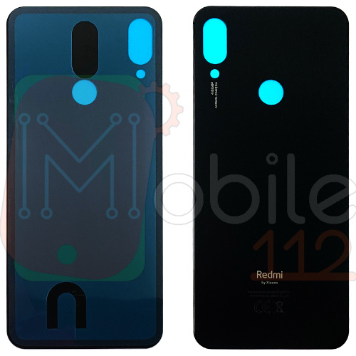 Задня кришка Xiaomi Redmi Note 7 m1901f7g, Redmi Note 7 Pro m1901f7s (чорна оригінал Китай)