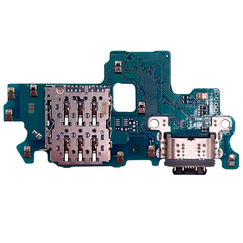 Шлейф Samsung Galaxy A56 5G A566 з роз'ємами зарядки, Sim-карти та мікрофоном - нижня плата (AAA)