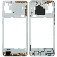 Рамка корпусу Samsung Galaxy A21s A217F (біла)