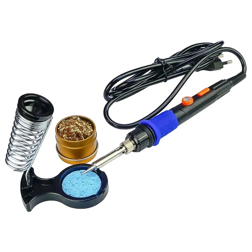 Паяльник WEP 947-VII з підставкою, жалом 900M, вимикачем, рег. t 220-480 гр C, індикатором роботи (60W, 220V) фото 2