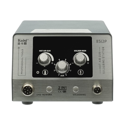 Паяльная станция прецизионная Kaisi 8512P, фен, паяльник T12, цифровая индикация фото 3