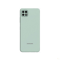 Задня кришка Samsung Galaxy A22 5G A226B (м'ятна оригінал Китай зі склом камери)