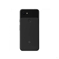 Задня кришка Google Pixel 3A (чорна зі склом камери)