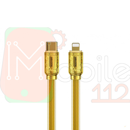 Кабель зарядки WK WDC-163 Type-C-Lightning 20W gold