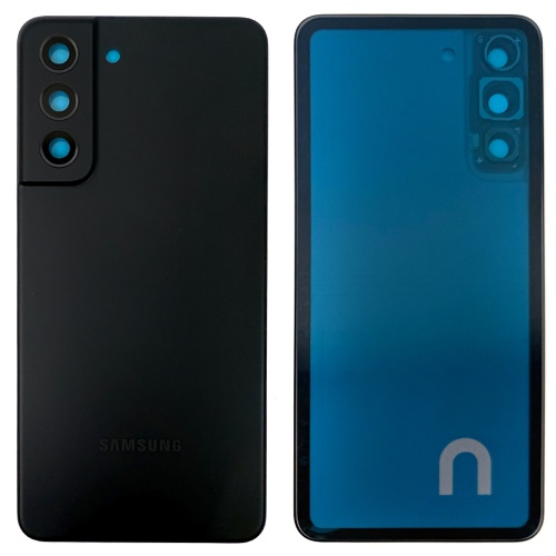 Задня кришка Samsung Galaxy S21 FE 5G G990B (чорна оригінал Китай зі склом камери)