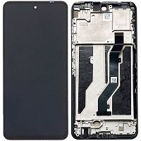 Дисплей ZTE Blade V40 з тачскріном та рамкою (оригінал Китай)