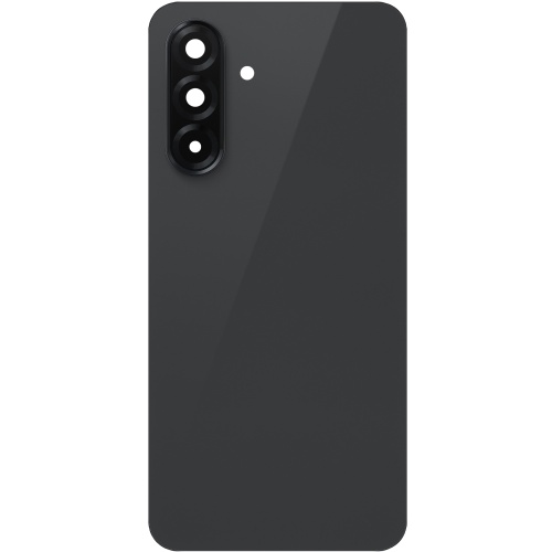 Задня кришка Samsung Galaxy A36 5G A366 (чорна зі склом камери)