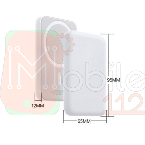 Power Bank Павербанк MagSafe WUW Y115 3000mAh з магнітною бездротовою зарядкою фото 2