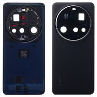 Задня кришка Xiaomi 15 Ultra (чорна Original New зі склом камери)